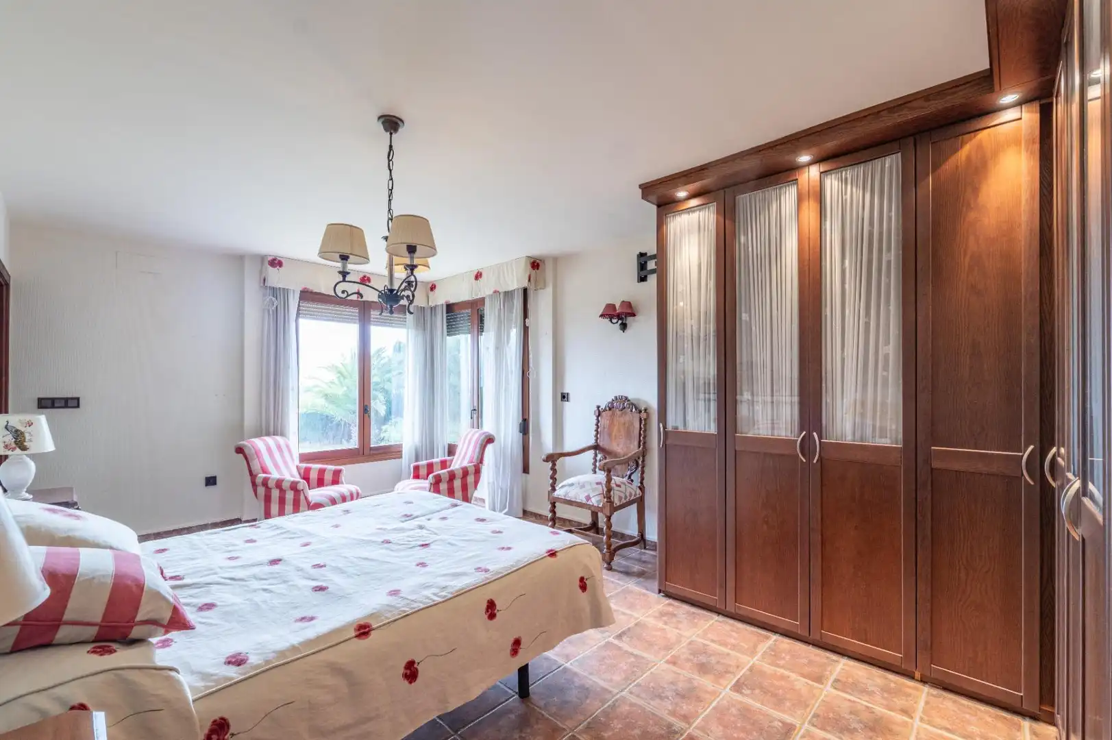 Schlafzimmer von Haus oder Chalet zum Verkauf in Alhendín mit Heizung, Privatgarten und Terrasse