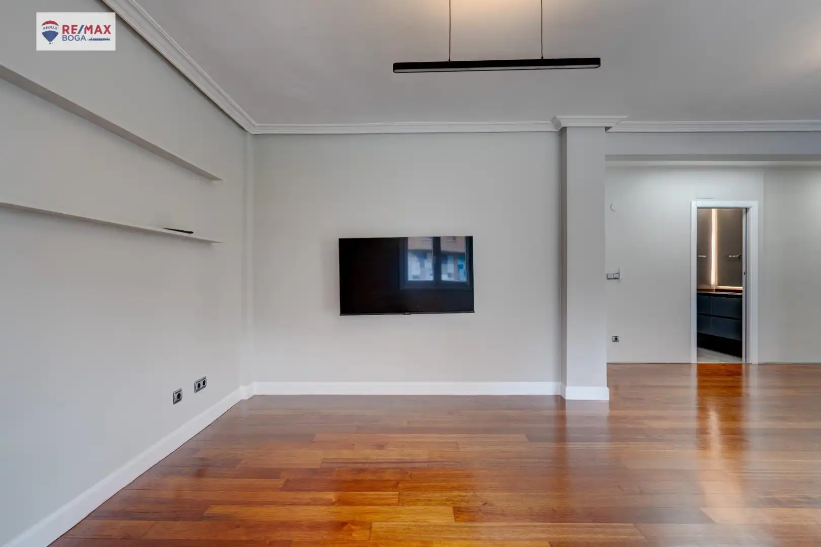 Wohnzimmer von Wohnung zum Verkauf in Zarautz mit Privatgarten