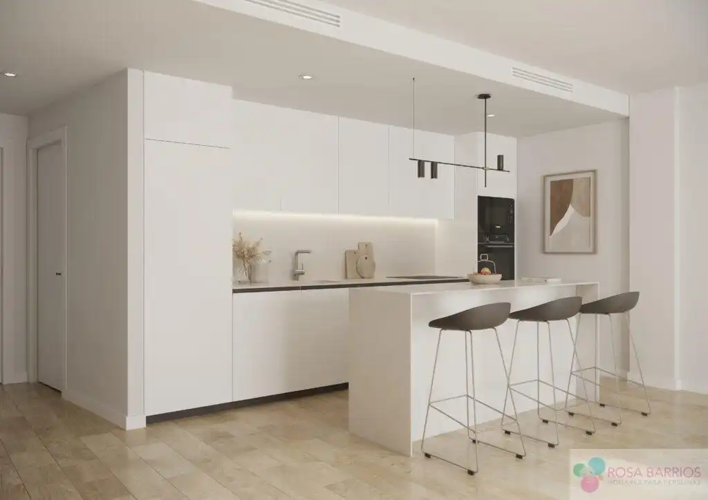 Cocina de Piso en venta en Marbella con Terraza, Trastero y Amueblado