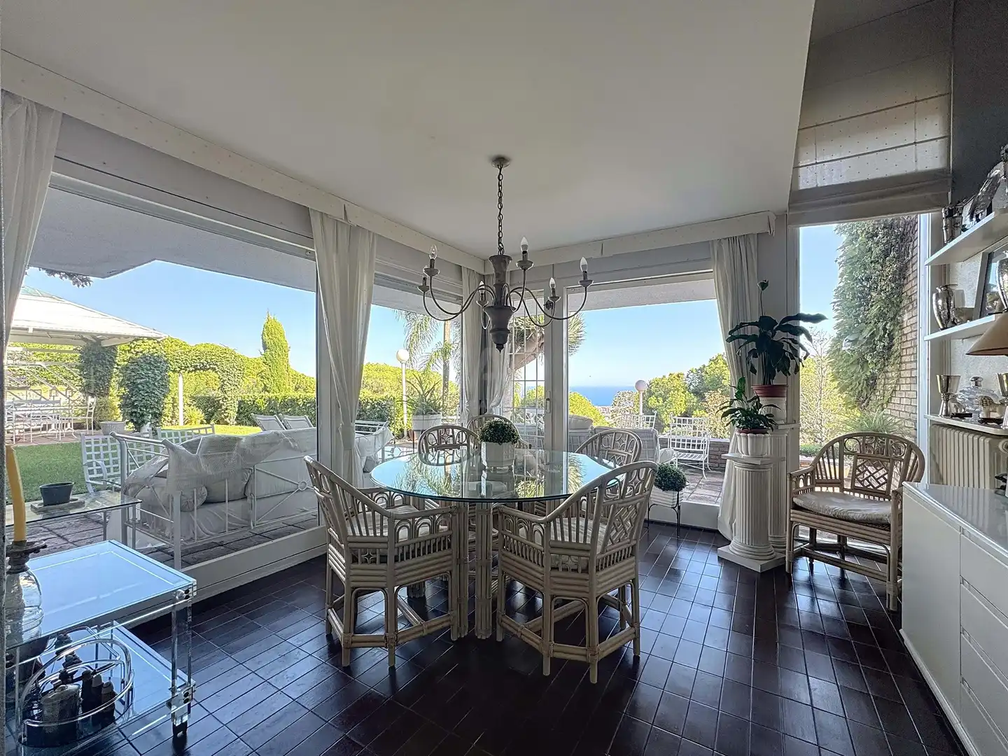 Dining room of Houses for sale in Cabrils  with Air Conditioner, Heating and Terrace