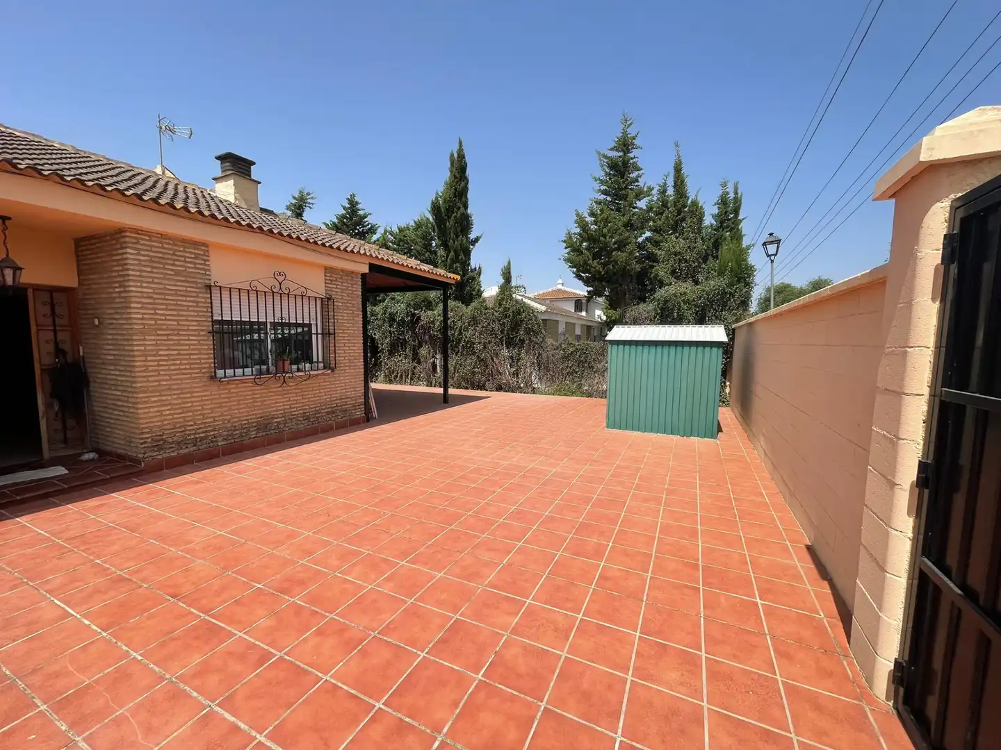 Jardín de Casa o chalet en venta en Palomares del Río con Jardín privado, Piscina y Amueblado