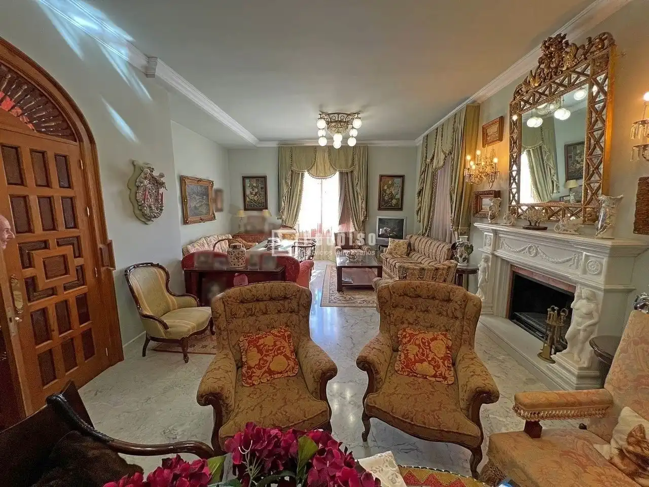 Sala de estar de Casa o chalet en venta en Cártama con Aire acondicionado, Terraza y Trastero
