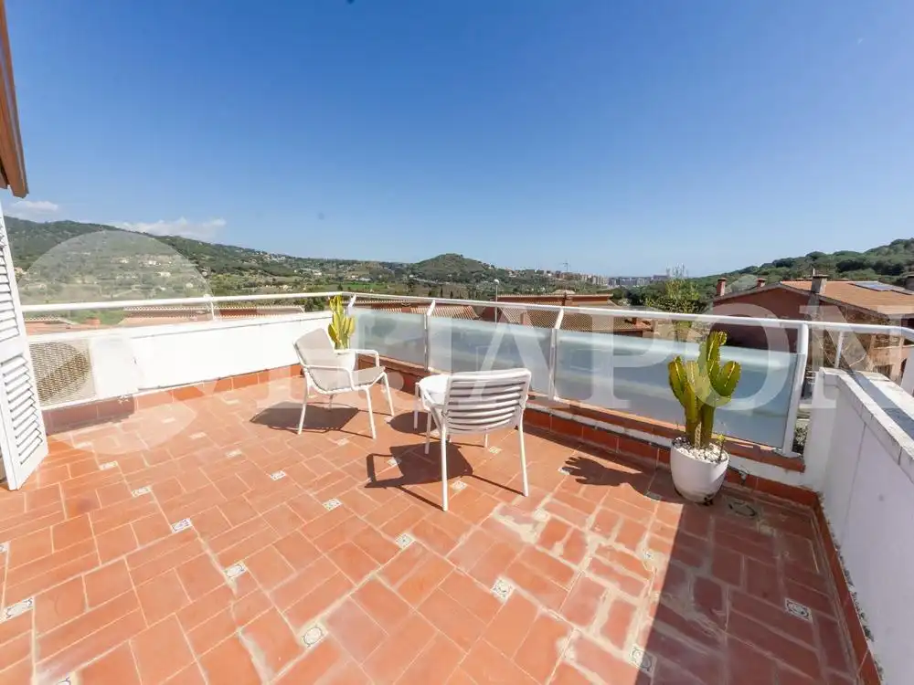 Terraza de Casa o chalet en venta en Argentona con Aire acondicionado, Calefacción y Jardín privado