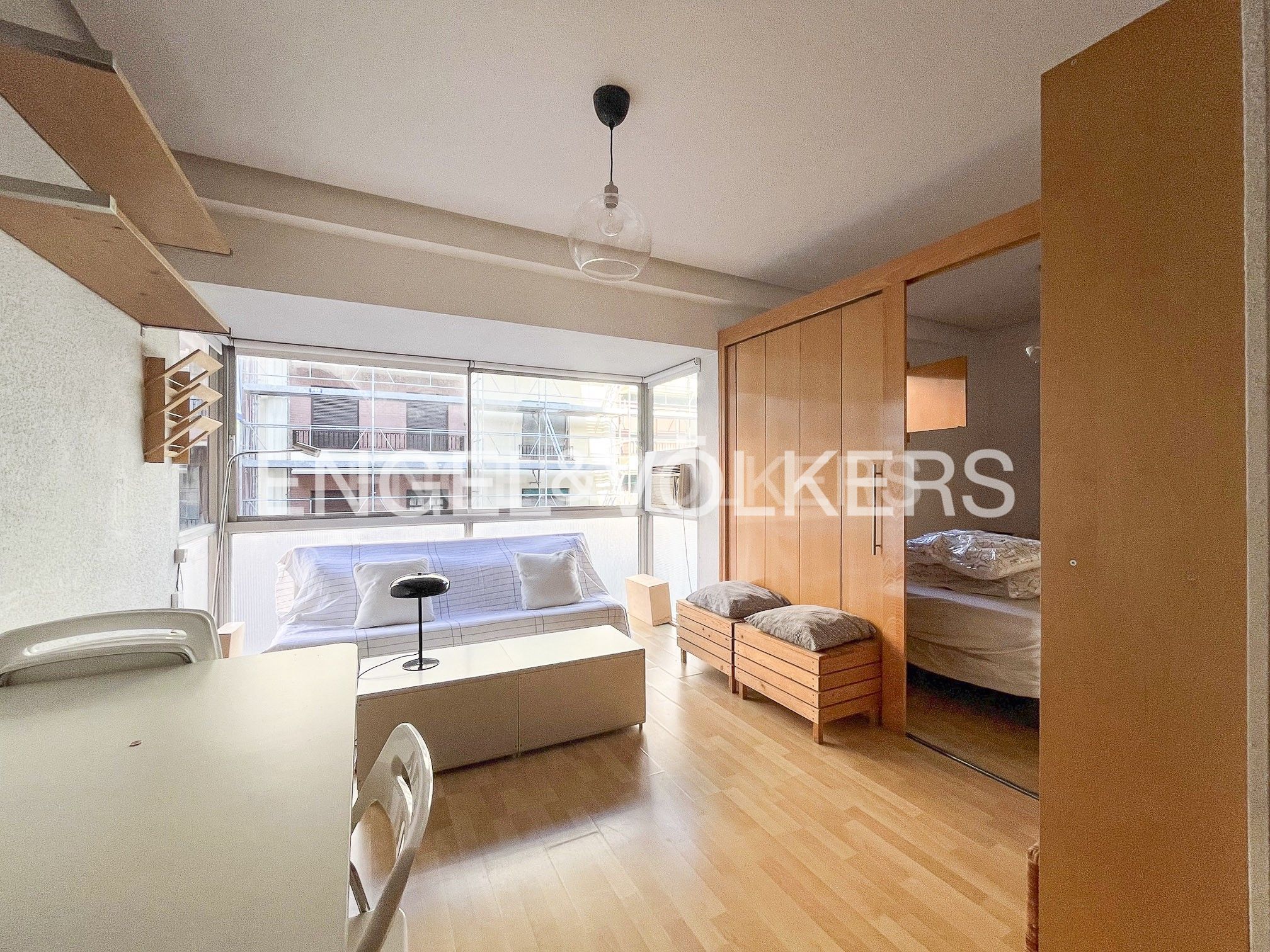 Außenansicht von Wohnungen miete in  Madrid Capital mit Klimaanlage, Heizung und Parkett