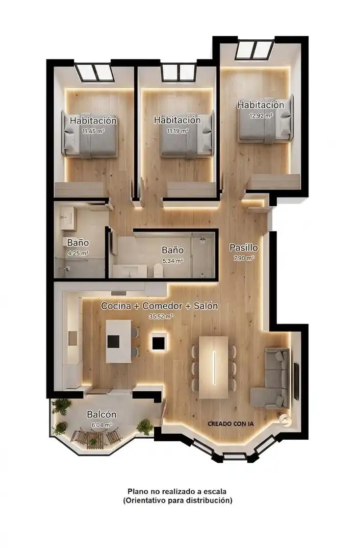 Flat for sale in Churriana de la Vega  with Air Conditioner, Heating and Terrace