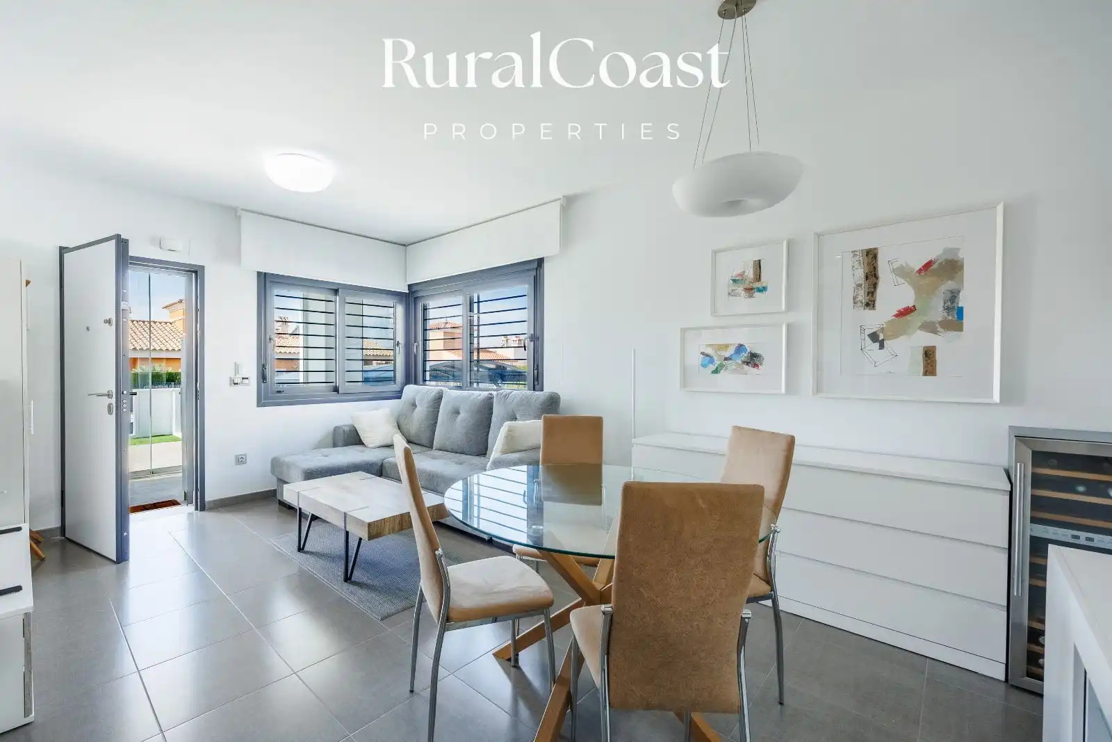 Comedor de Casa adosada en venta en Busot con Aire acondicionado, Calefacción y Terraza