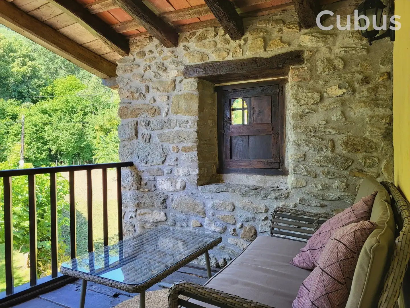 Terraza de Finca rústica en venta en Sant Feliu de Pallerols con Calefacción, Terraza y Trastero