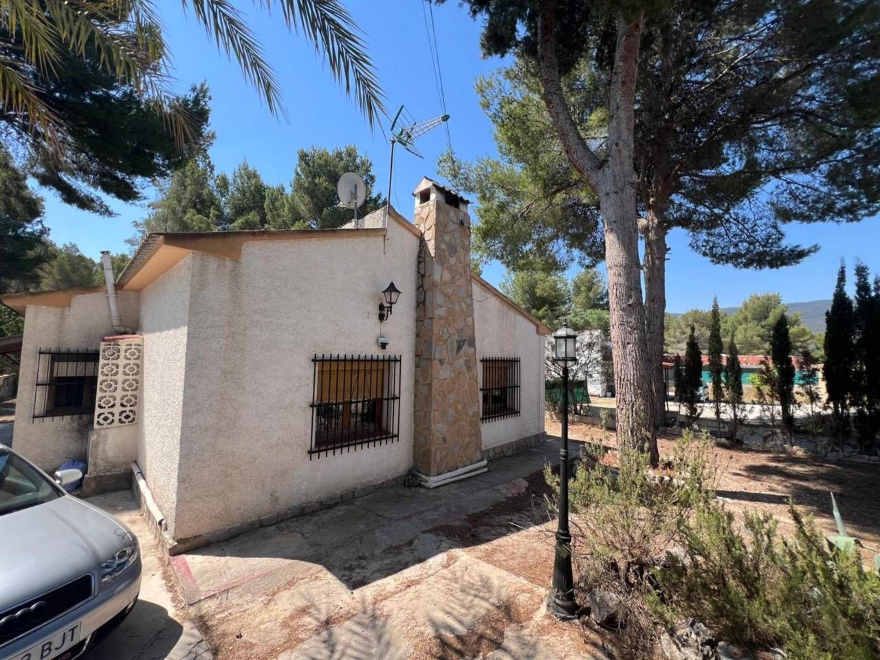 Exterior view of House or chalet for sale in Tibi  with Private garden