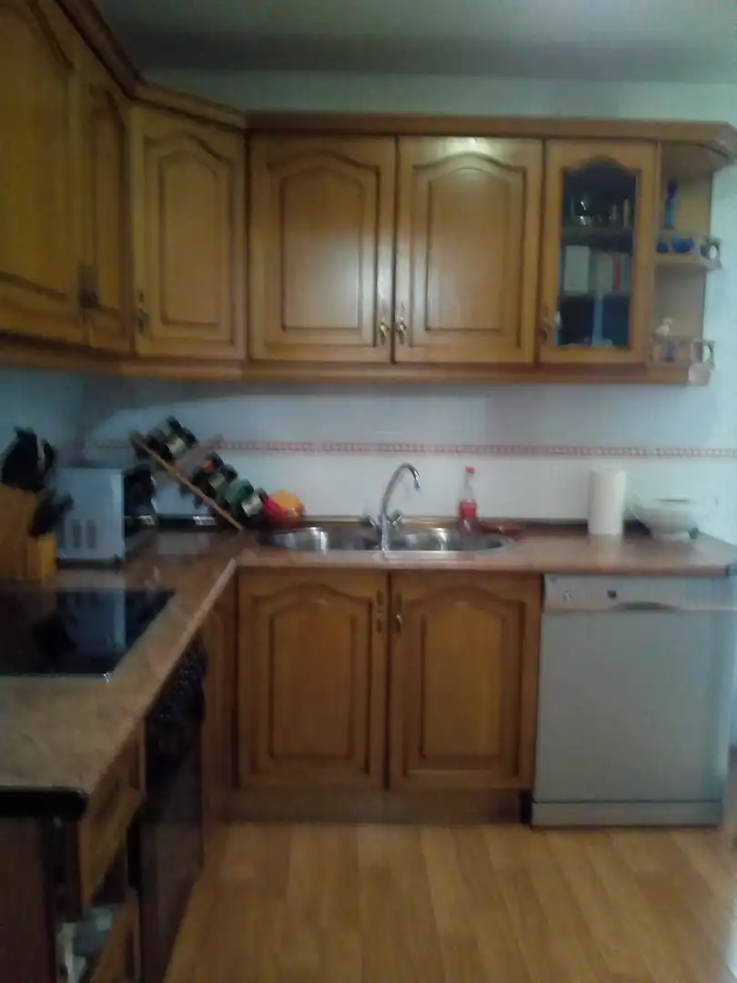 Kitchen of Flat for sale in Úbeda  with Air Conditioner, Parquet flooring and Storage room