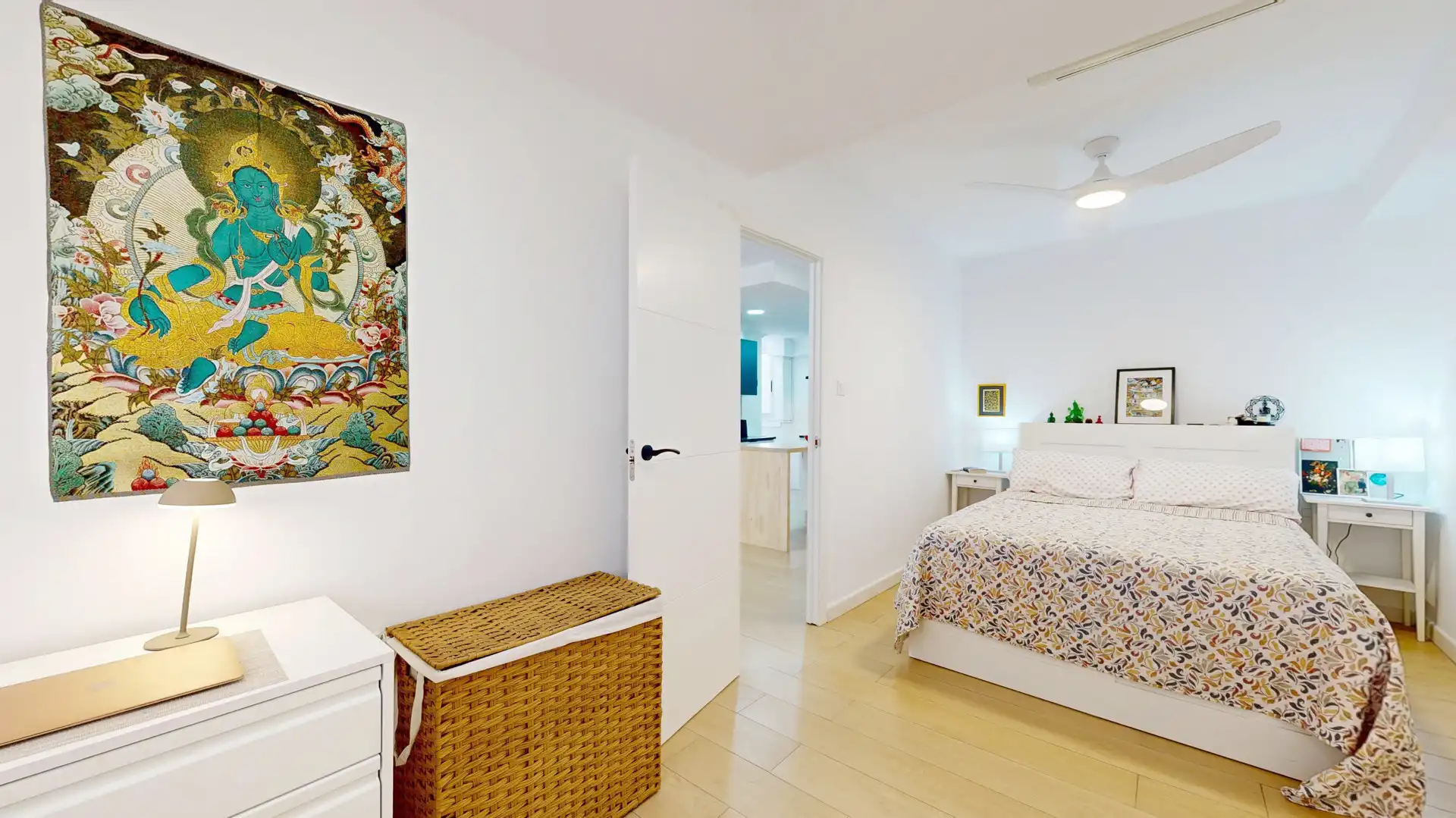 Schlafzimmer von Wohnung zum Verkauf in Torrent mit Möbliert