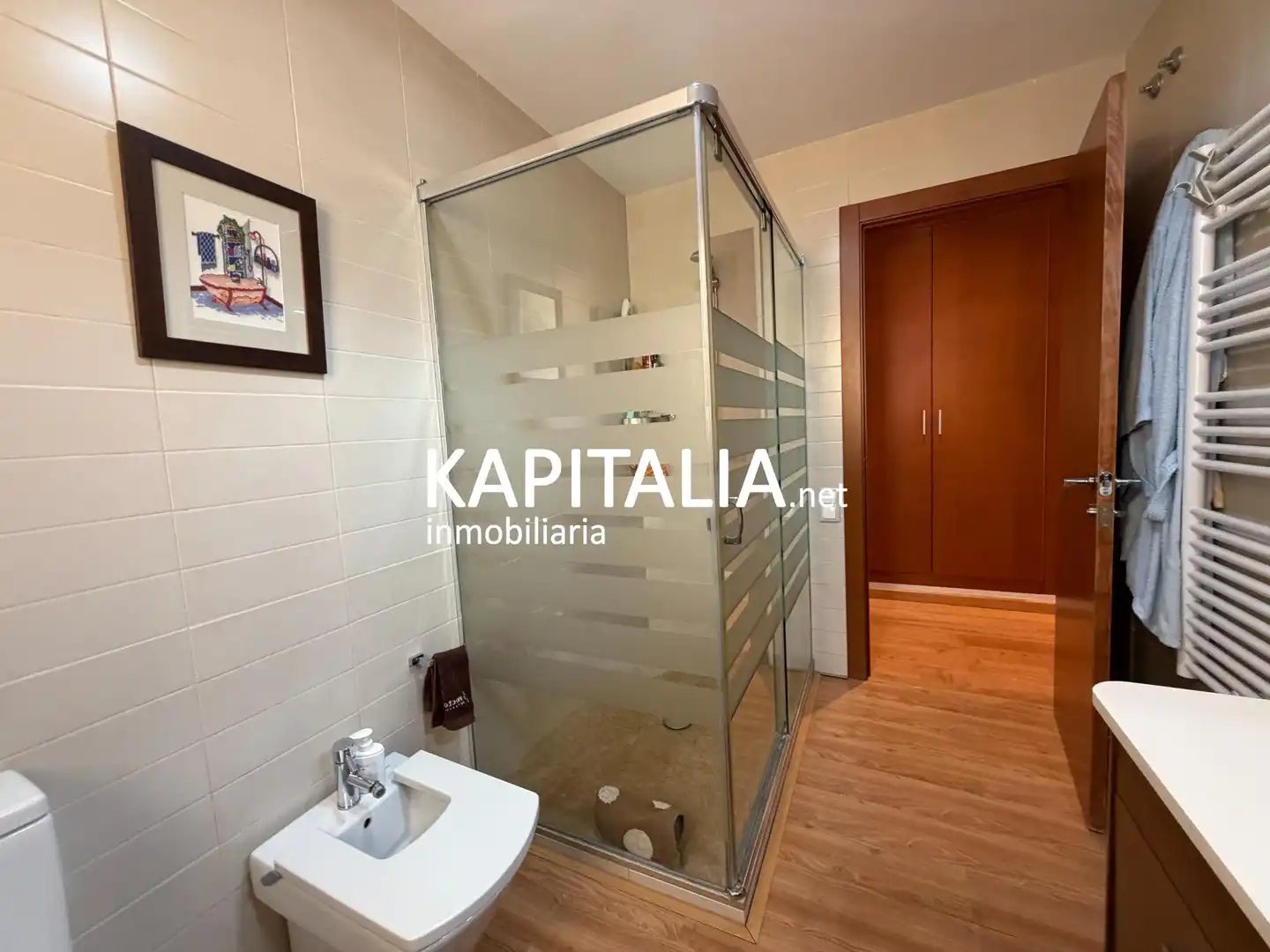 Badezimmer von Haus oder Chalet zum Verkauf in Ontinyent mit Klimaanlage, Terrasse und Abstellraum