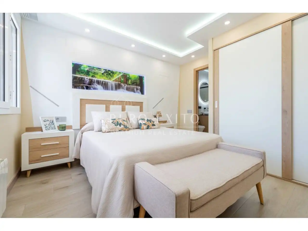 Habitación de Casa o chalet en venta en El Pla de Santa Maria con Aire acondicionado, Jardín privado y Terraza