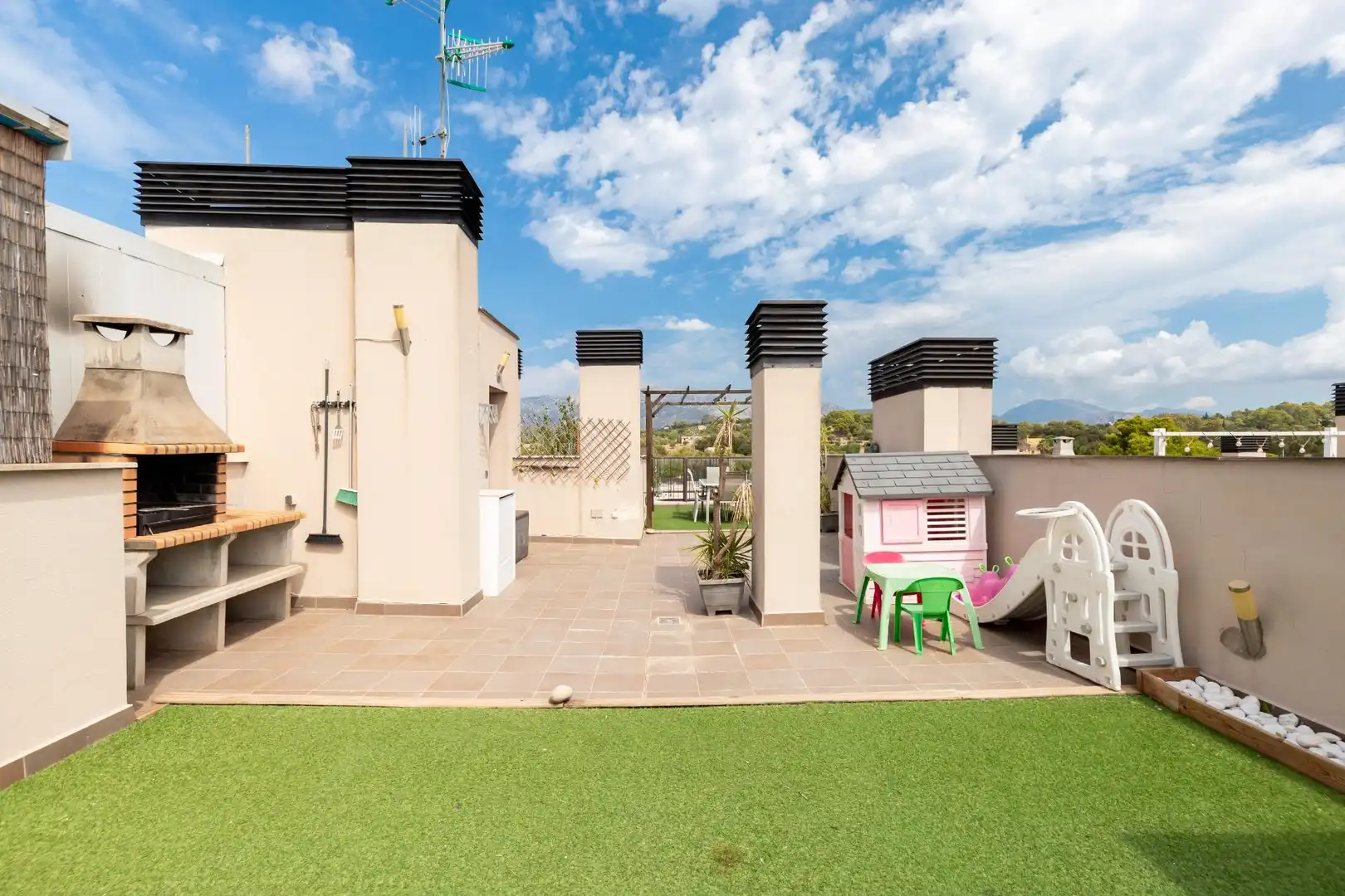 Terraza de Ático en venta en Inca con Aire acondicionado, Jardín privado y Terraza