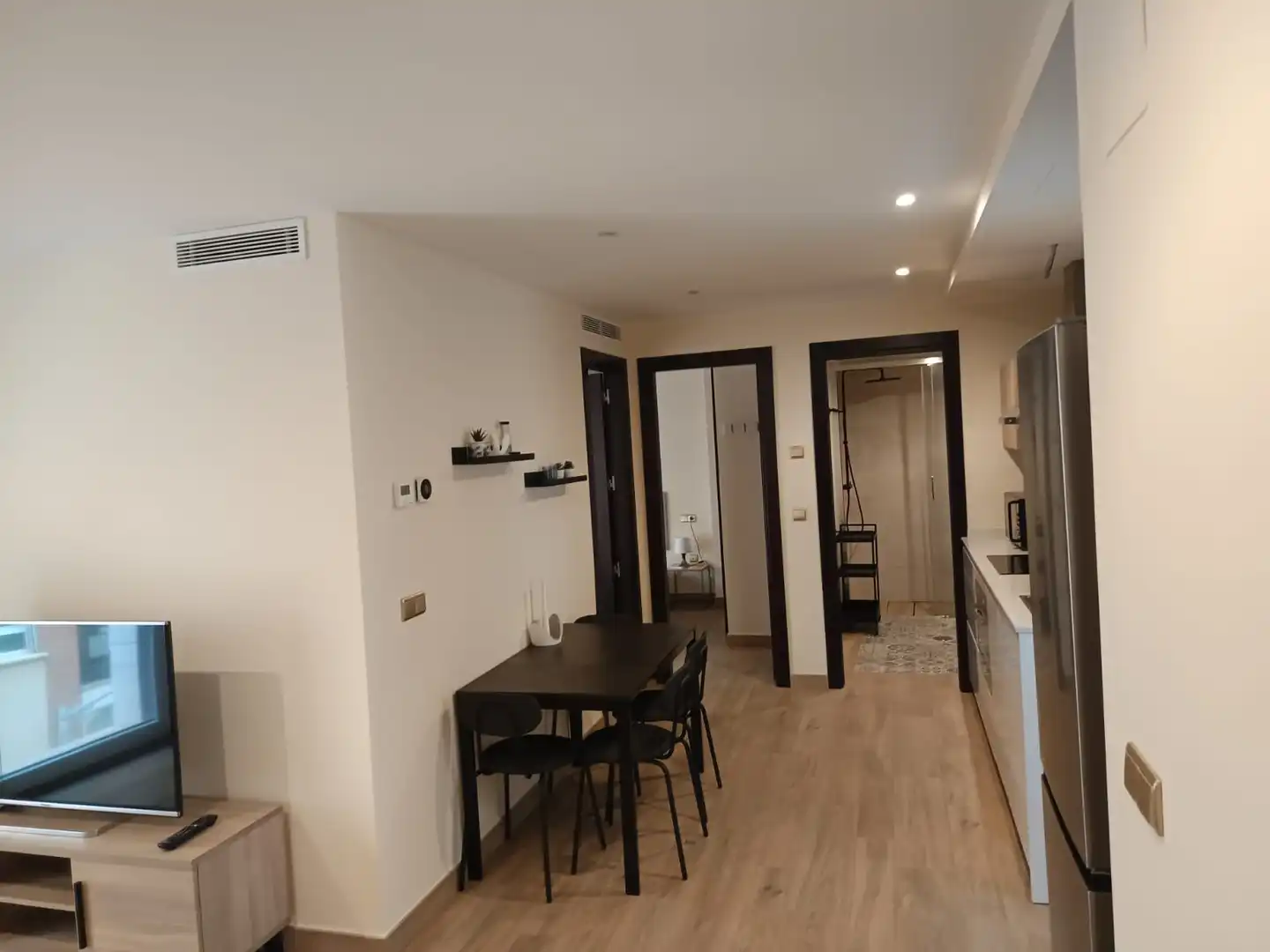 Cuina de Pis de lloguer en Albacete amb Aire condicionat, Calefacció i Parquet