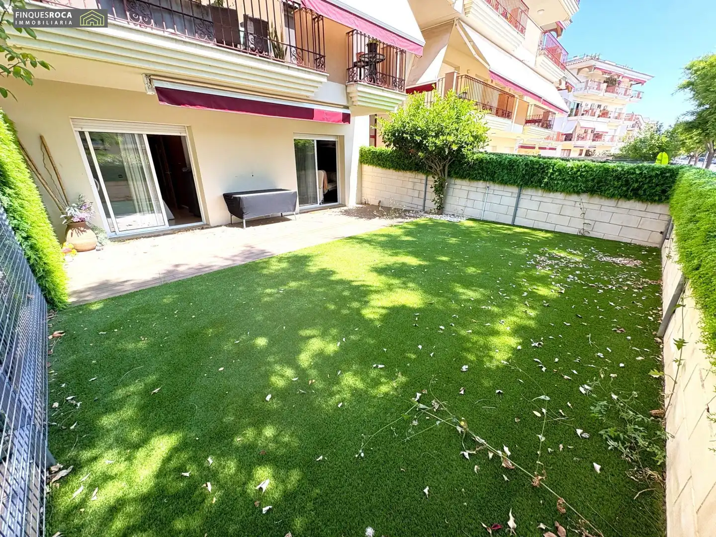 Terrassa de Apartament en venda en La Ràpita amb Aire condicionat, Calefacció i Jardí privat