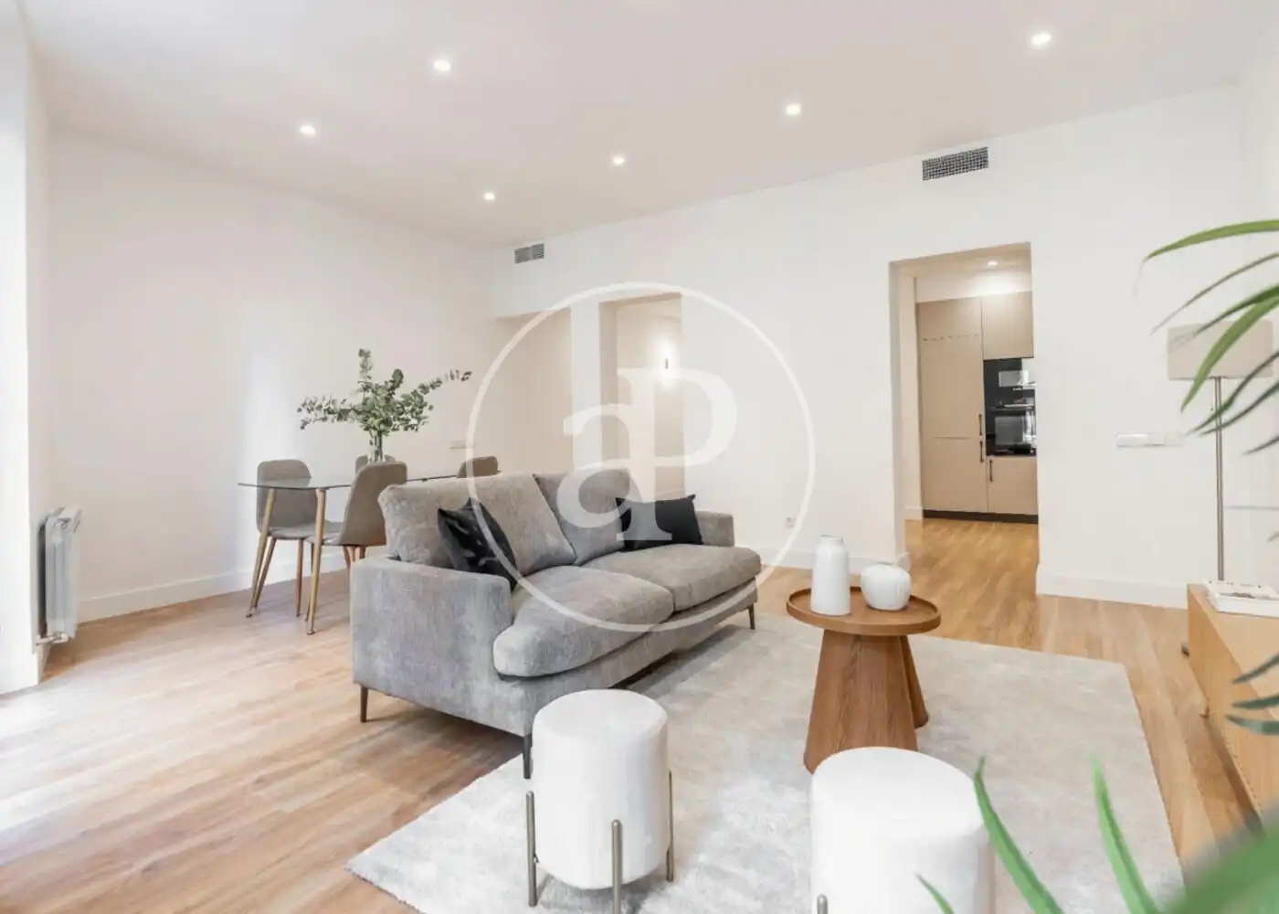 Living room of Flat for sale in Madrid  with Air Conditioner, Heating and Balcony