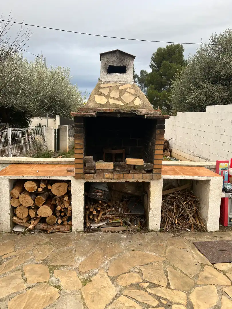 Jardín de Casa o chalet en venta en Mont-roig del Camp con Aire acondicionado, Jardín privado y Trastero