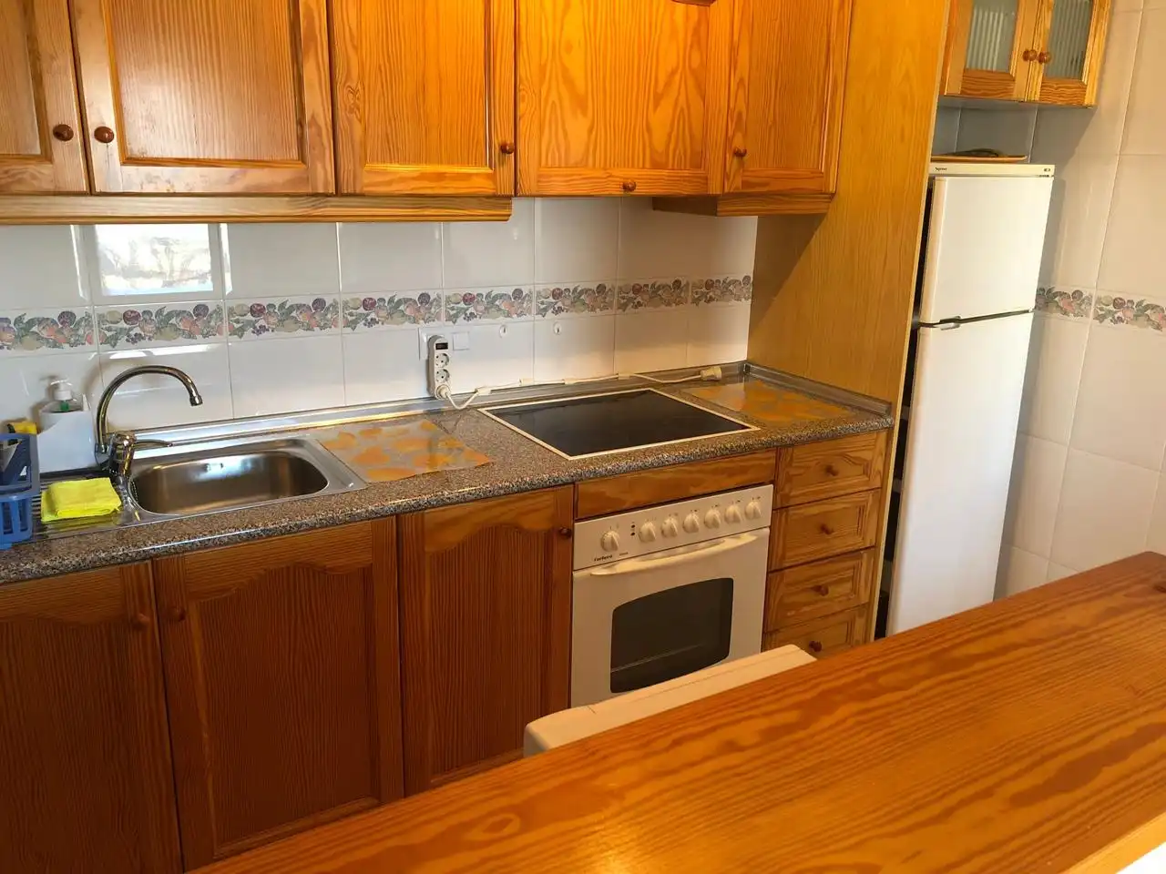 Küche von Wohnung zur Miete in Vera mit Klimaanlage, Terrasse und Möbliert