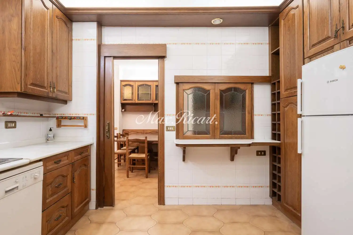 Cocina de Piso de alquiler en Barcelona con Aire acondicionado, Calefacción y Terraza