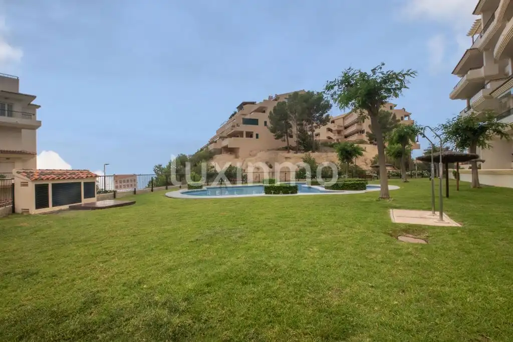 Außenansicht von Erdgeschoss zum Verkauf in Altea mit Klimaanlage, Privatgarten und Terrasse