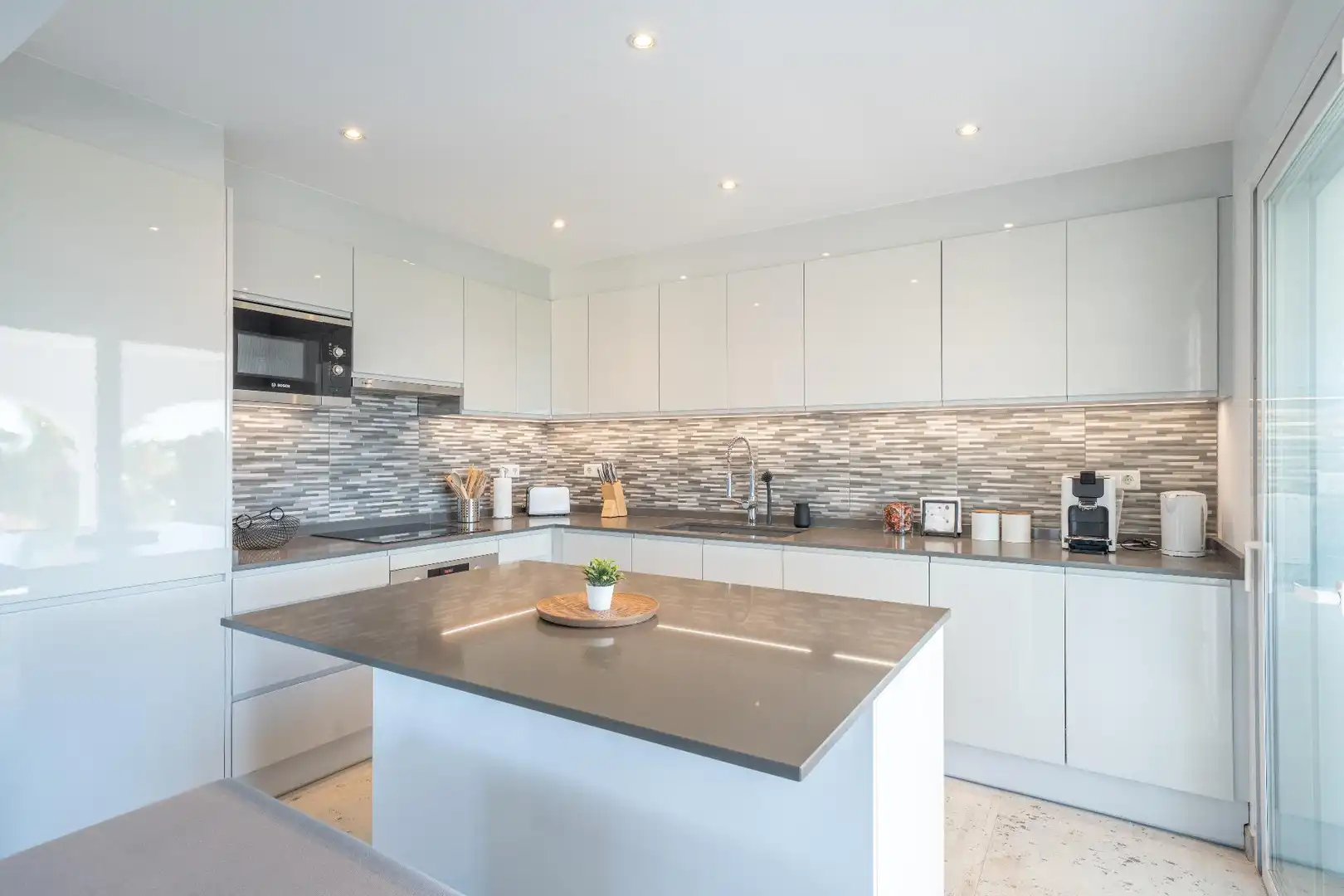Cocina de Casa o chalet en venta en Jávea / Xàbia con Aire acondicionado, Calefacción y Jardín privado