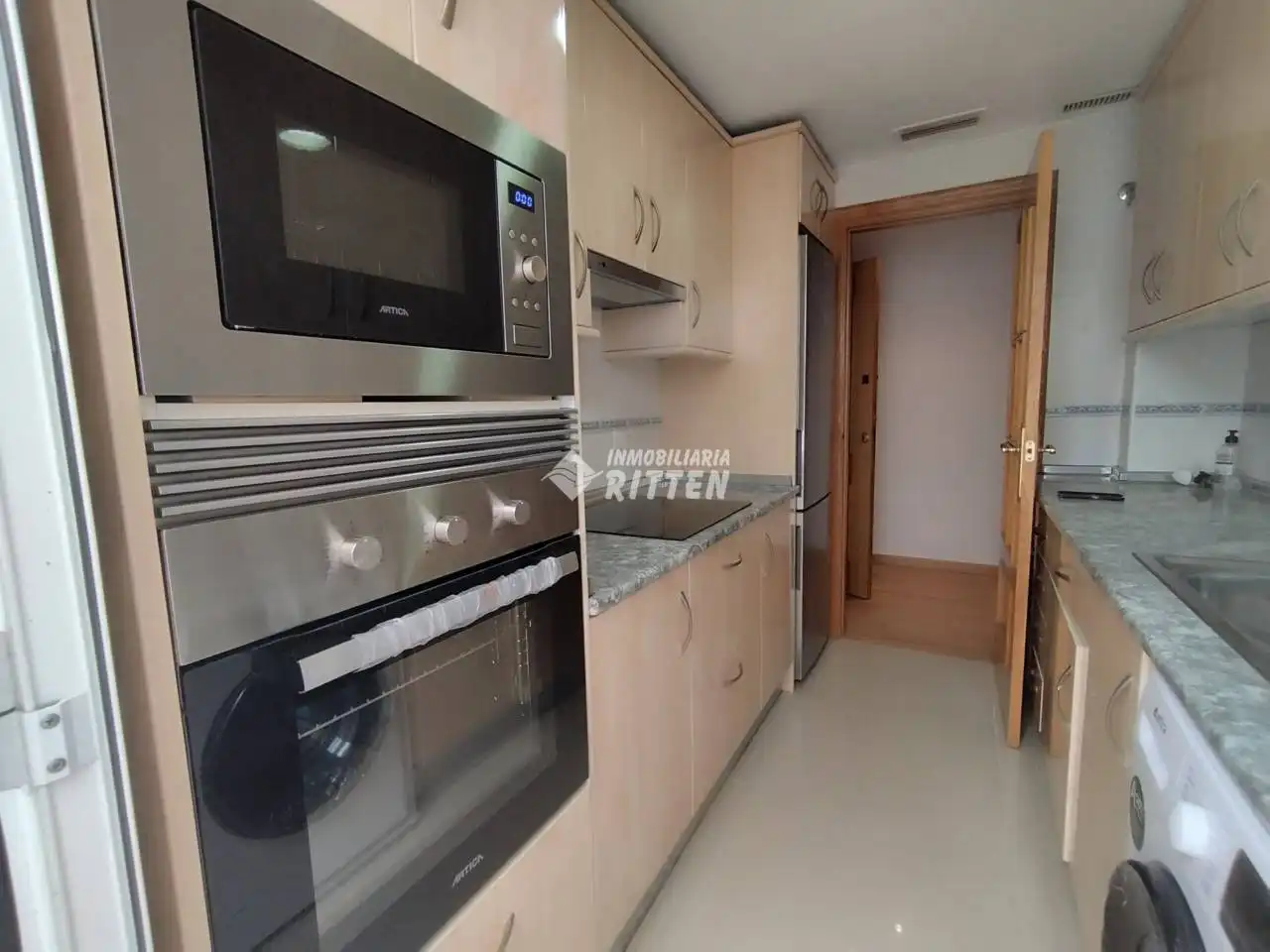 Cocina de Piso de alquiler en Cartagena con Aire acondicionado, Trastero y Amueblado