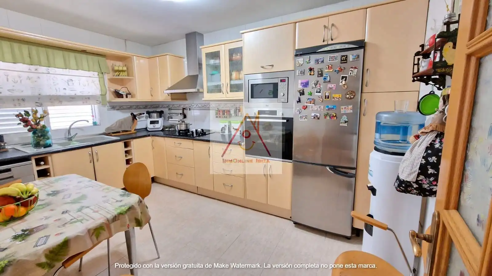 Kitchen of Detached homes for rent in Eivissa  with Air Conditioner, Terrace and Swimming Pool
