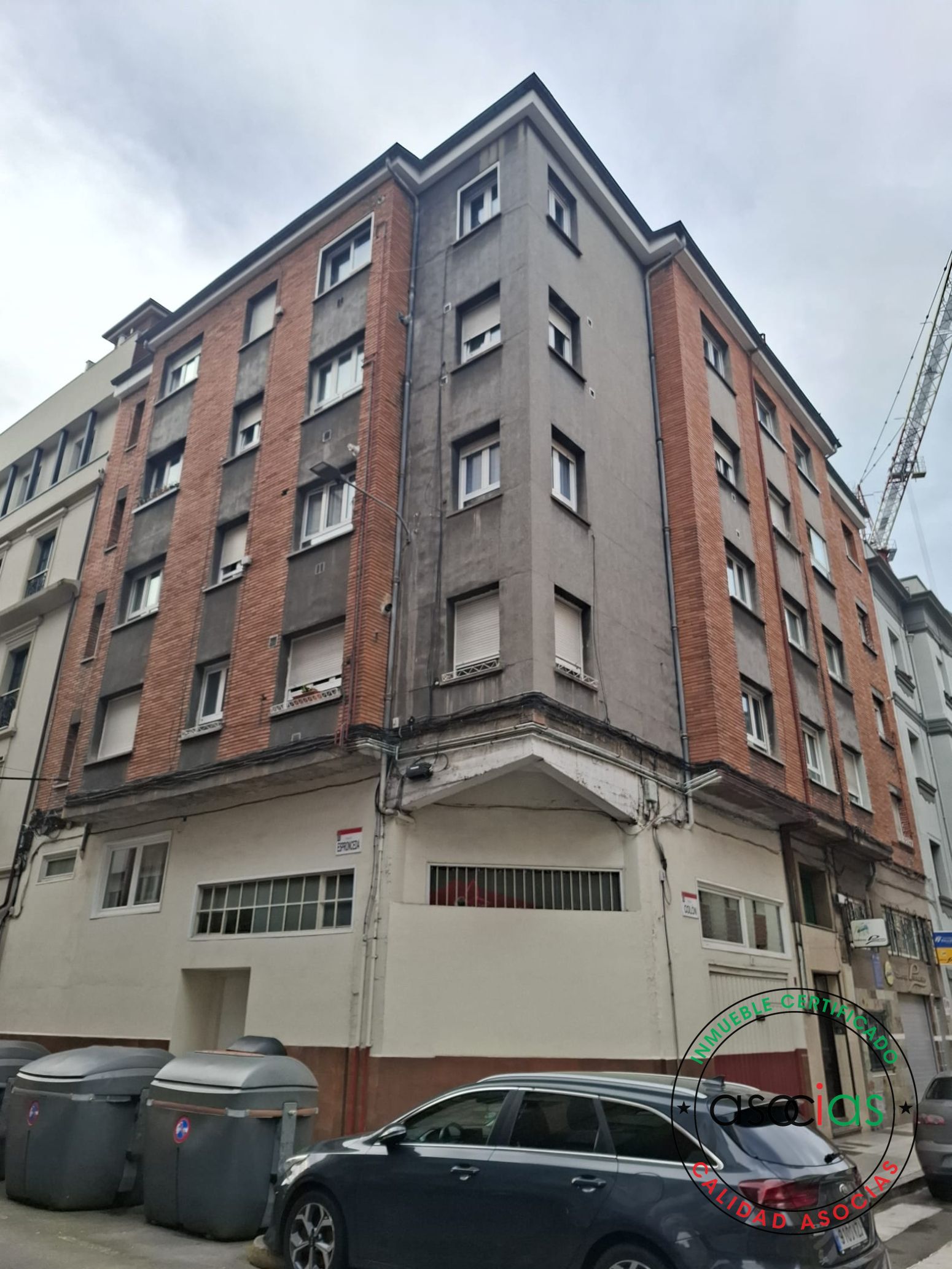 Vista exterior de Piso en venta en Gijón  con Calefacción