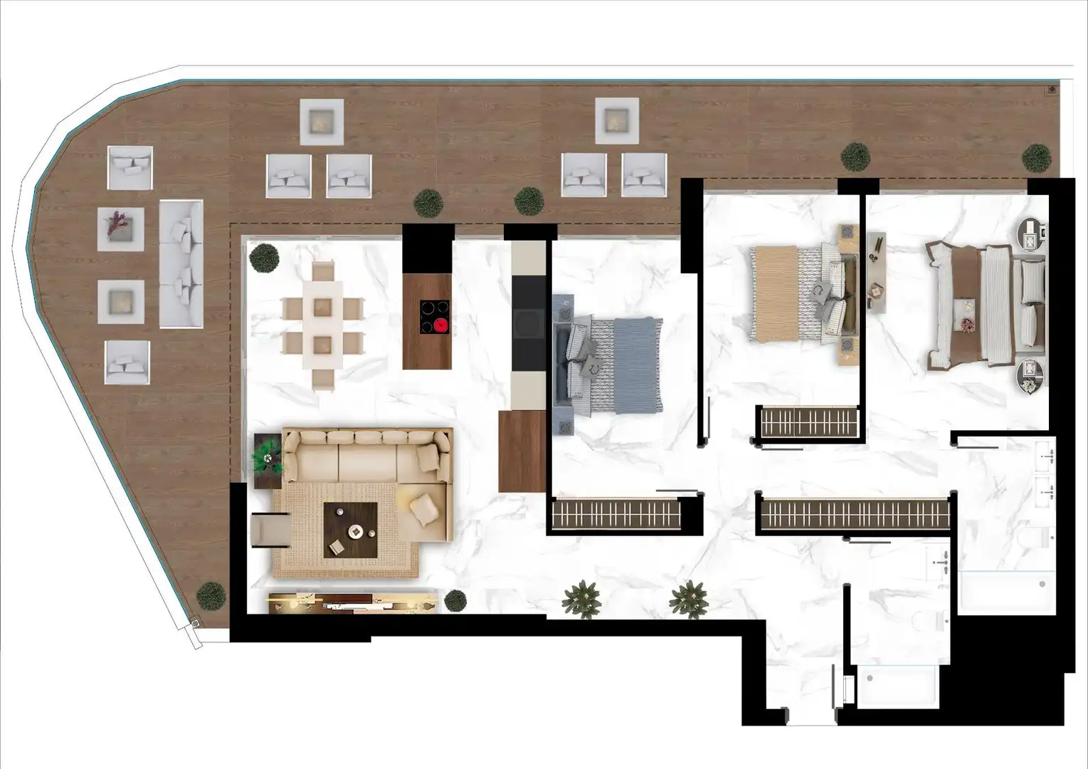 Apartament amb piscina en venda a Avenida de Burgos, imagen 31