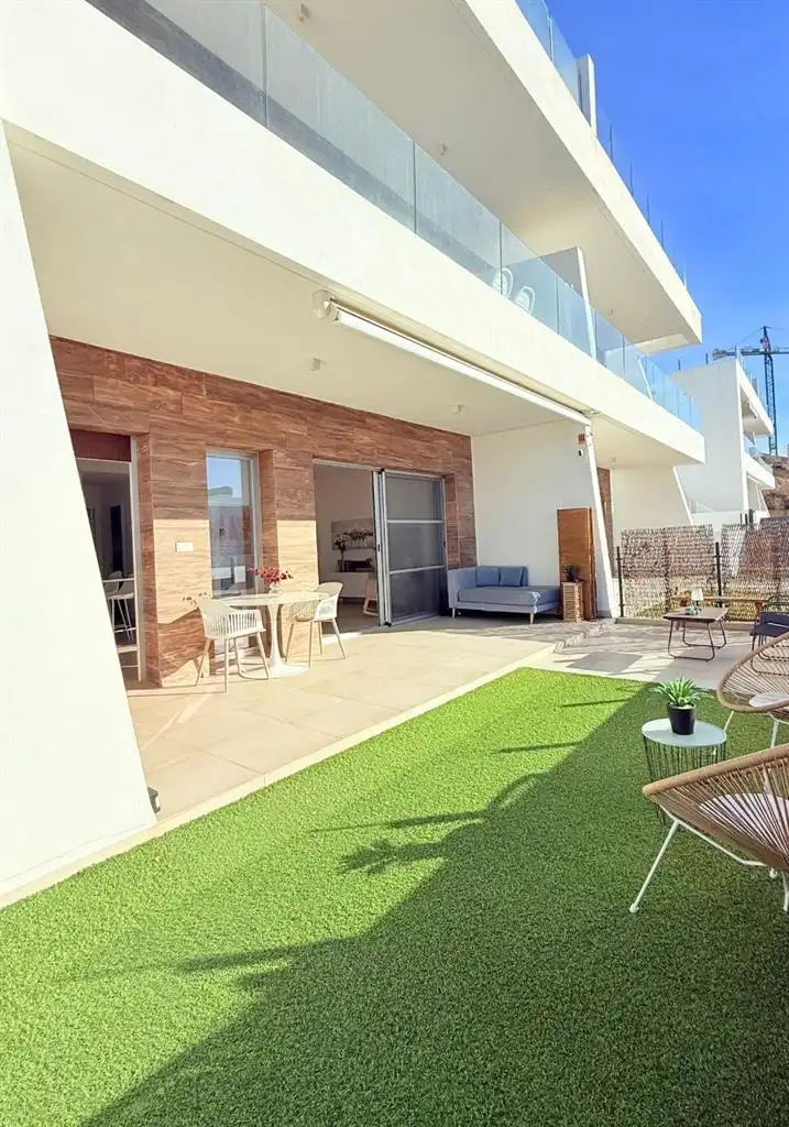 Terraza de Planta baja en venta en Finestrat con Aire acondicionado, Terraza y Trastero