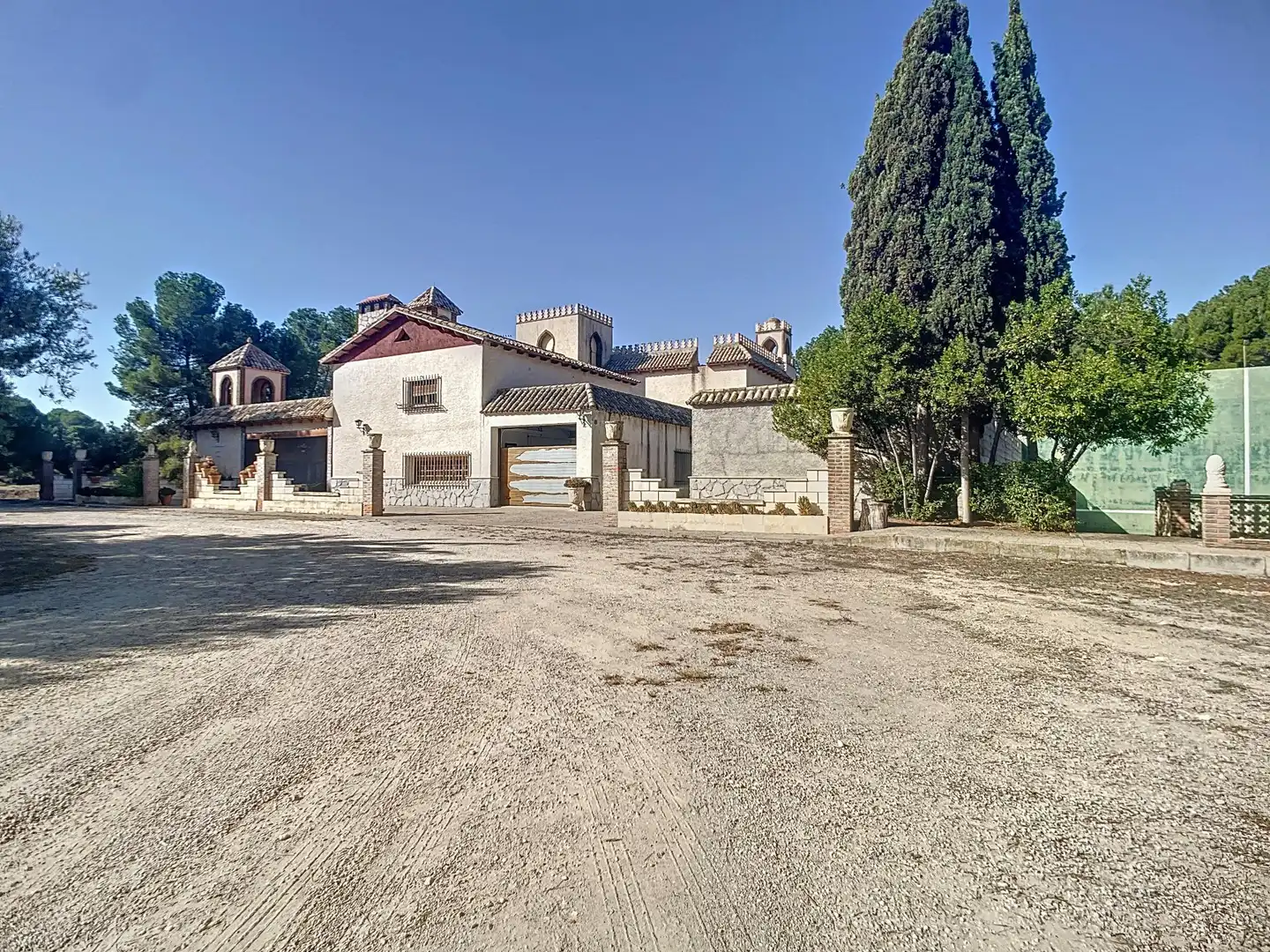 Vista exterior de Finca rústica en venta en Tibi con Jardín privado, Terraza y Trastero