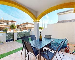 Terrace of Single-family semi-detached for sale in Pilar de la Horadada  with Air Conditioner, Heating and Private garden