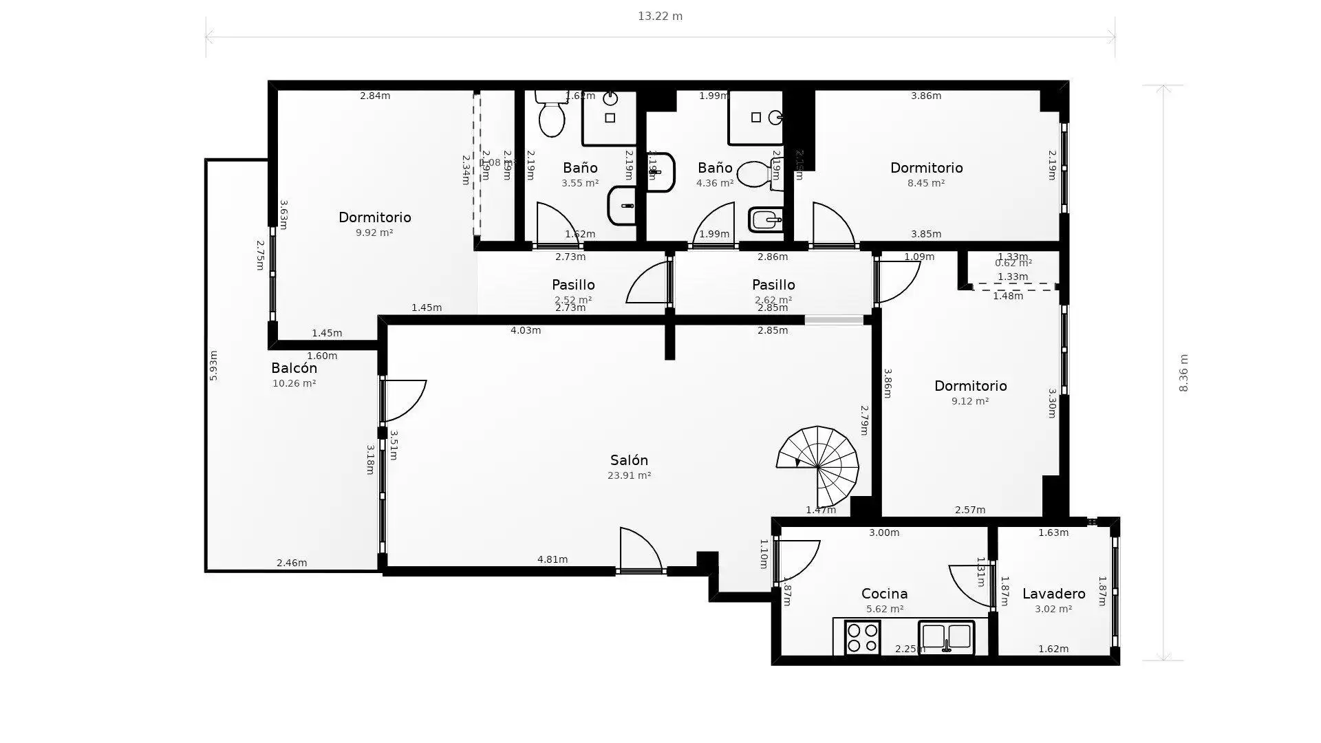 Ático con terraza en venta en Canet d'En Berenguer, imagen 47