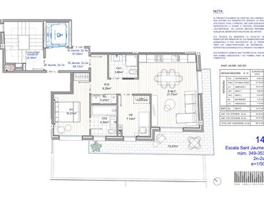Appartamento con balcone in vendita a Carrer Sant Jaume 349