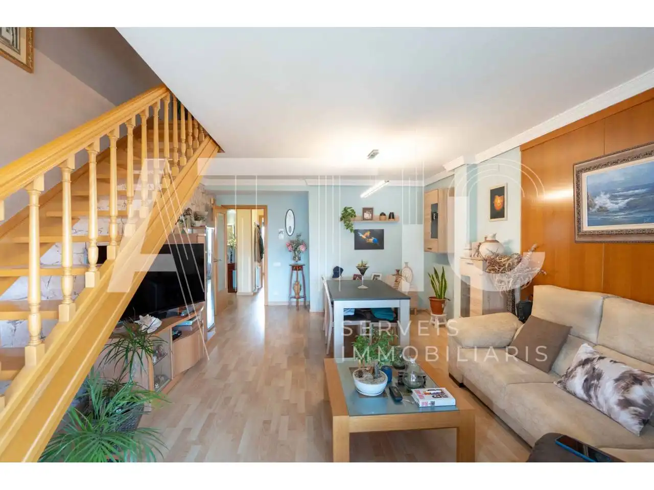 Sala de estar de Piso en venta en Sabadell con Aire acondicionado, Calefacción y Parquet