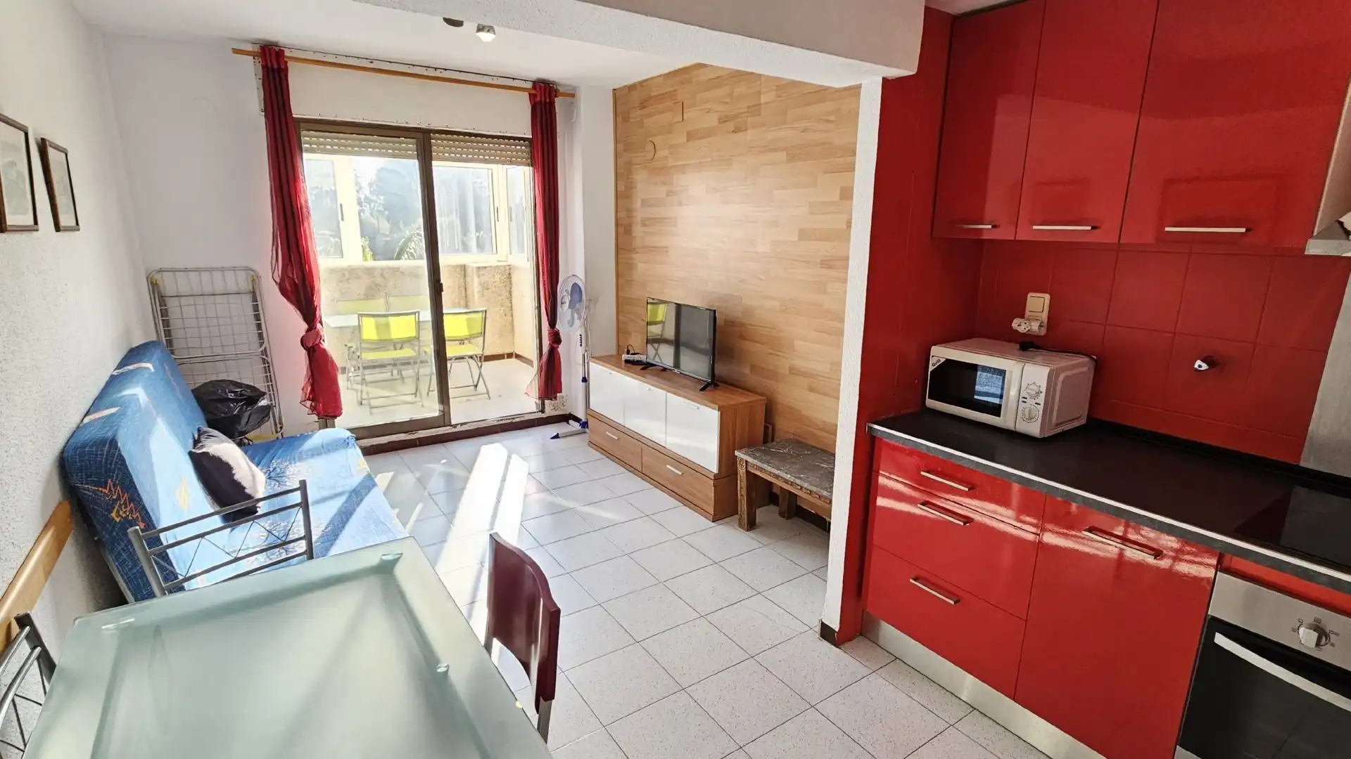 Cocina de Apartamento en venta en Oropesa del Mar / Orpesa con Calefacción, Terraza y Amueblado