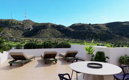Terrassa de Apartament en venda en Monforte del Cid amb Aire condicionat, Jardí privat i Terrassa