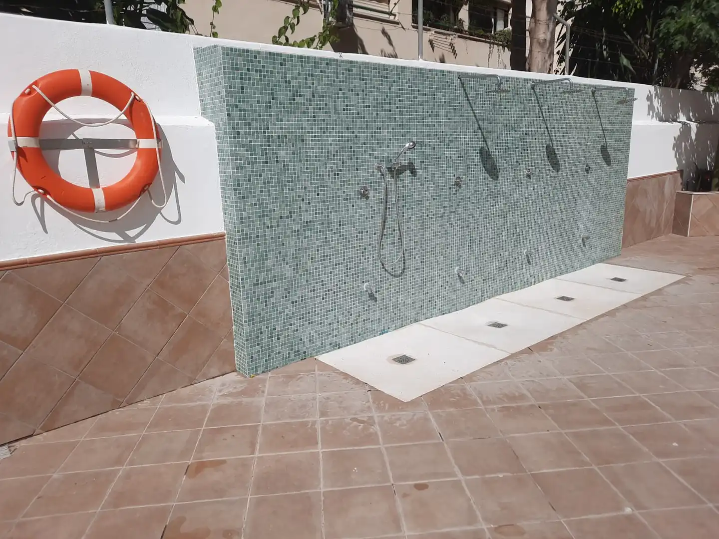 Piscina de Estudi de lloguer en Torremolinos amb Aire condicionat, Calefacció i Terrassa