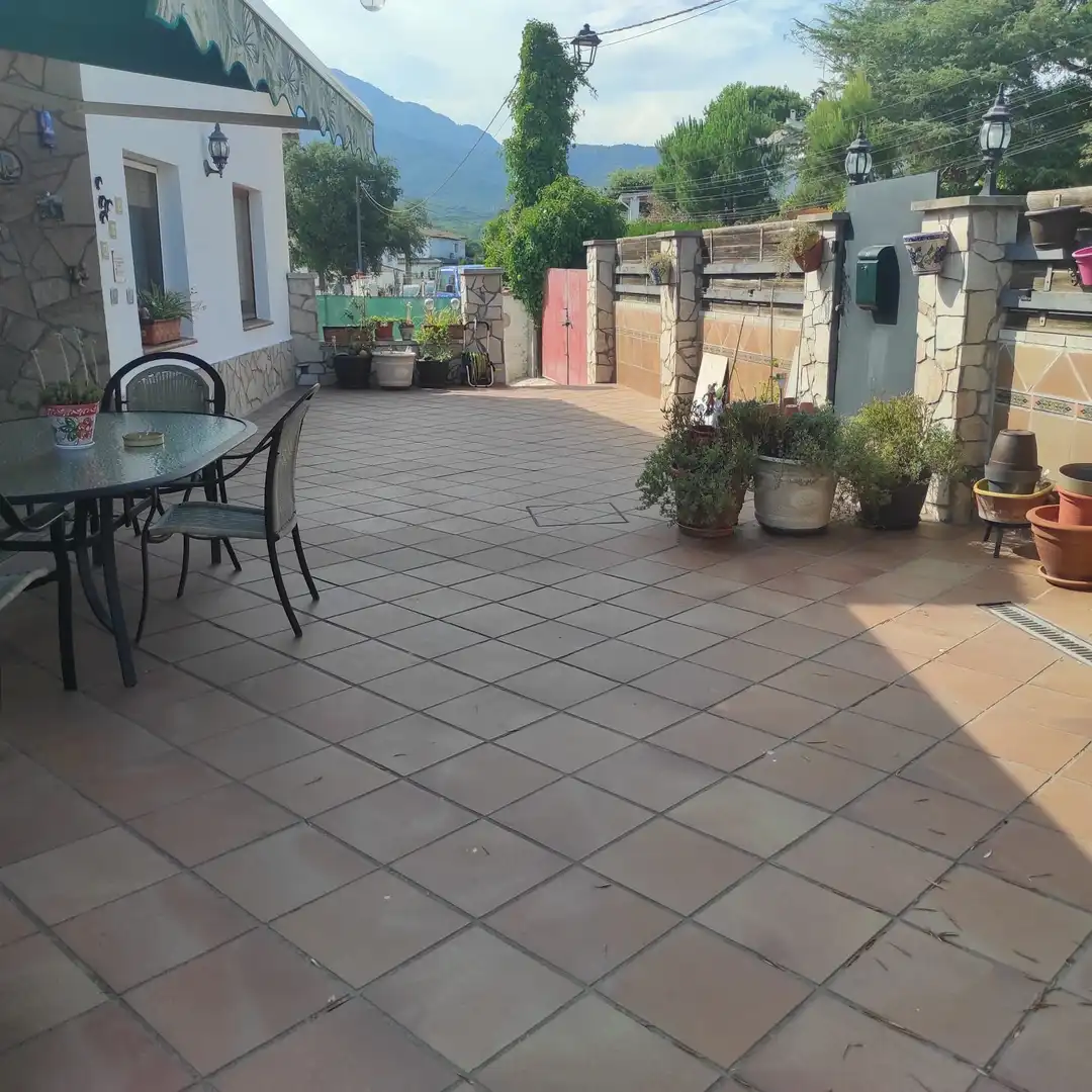 Terrassa de Casa o xalet en venda en Riells i Viabrea amb Calefacció, Jardí privat i Terrassa