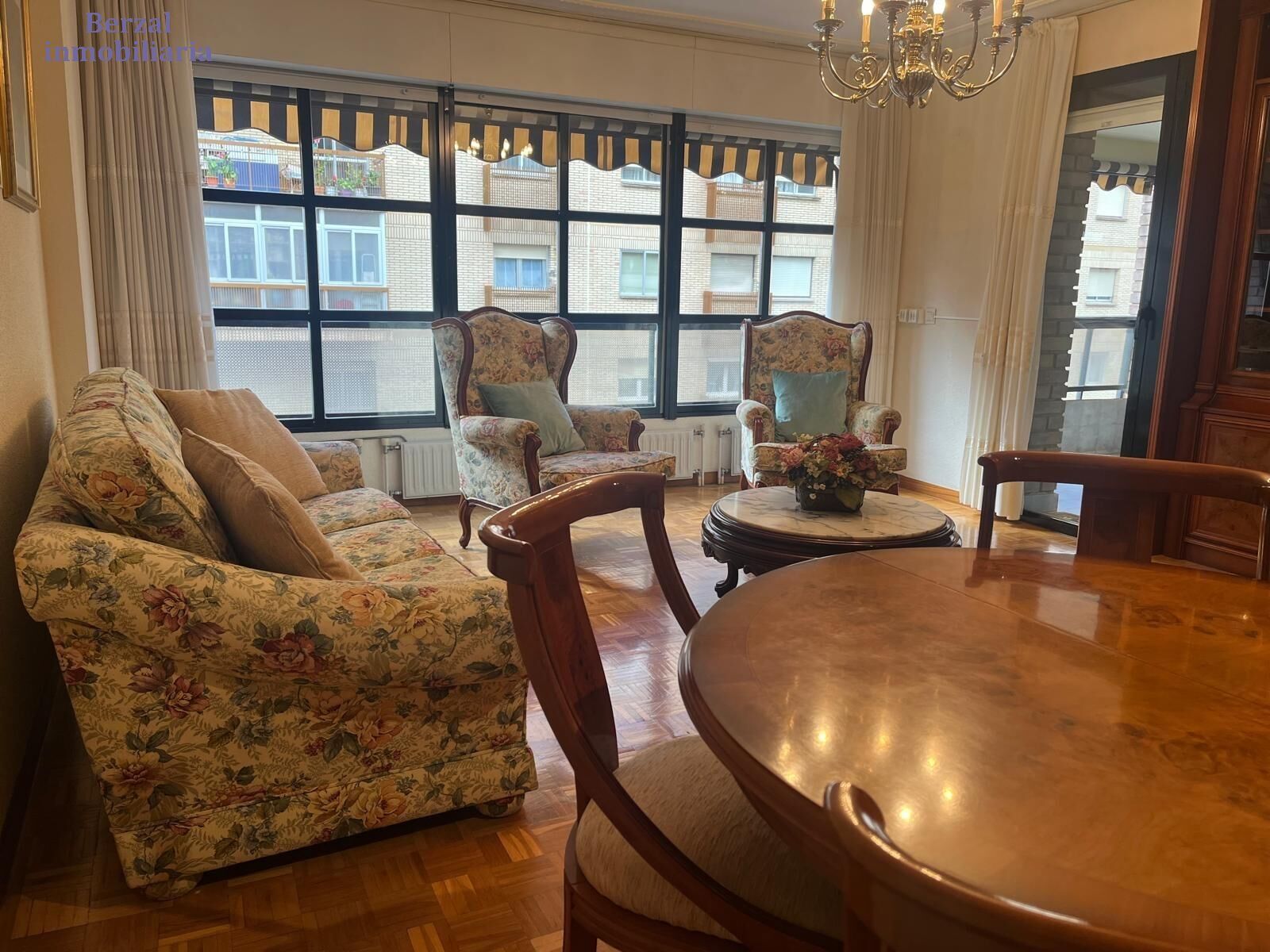 Living room of Flat for sale in  Logroño  with Heating, Terrace and Storage room