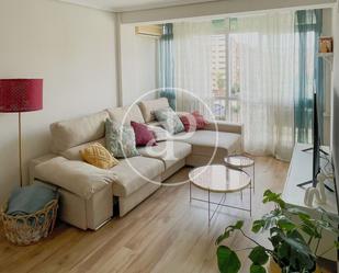 Living room of Flat to rent in  Valencia Capital  with Air Conditioner, Heating and Furnished