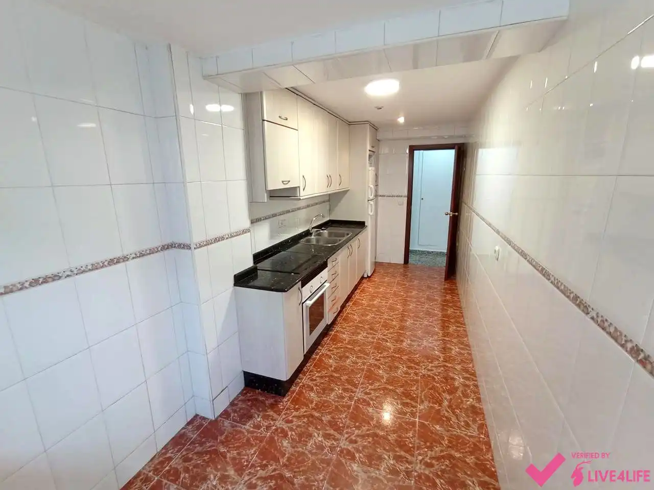 Küche von Wohnung zur Miete in Valencia mit Terrasse und Möbliert