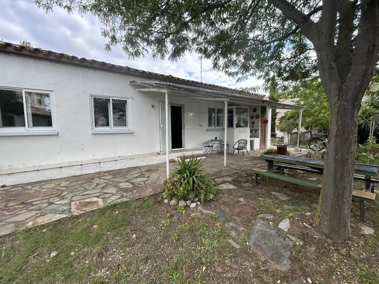 Vista exterior de Casa o xalet en venda en Cascante amb Calefacció, Jardí privat i Traster