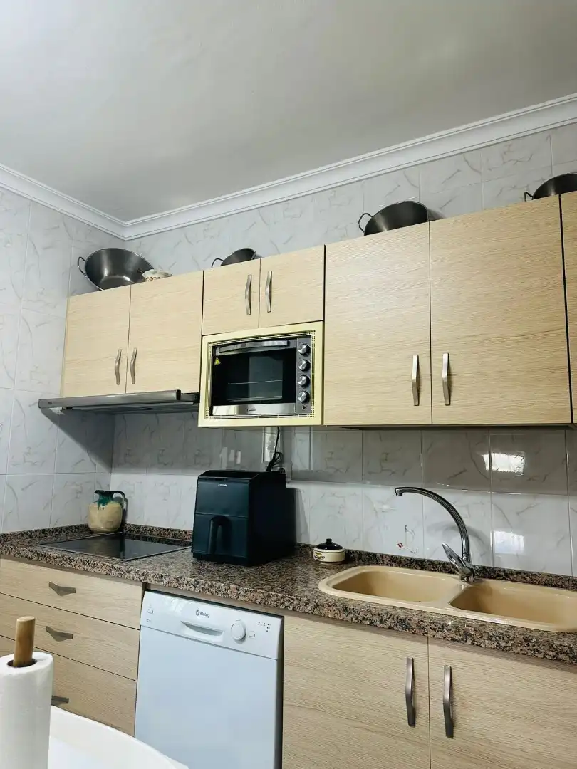 Cocina de Casa o chalet en venta en Álora con Amueblado, Horno y Lavadora