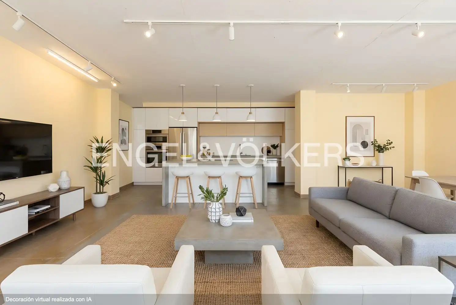 Living room of Flat for sale in Jávea / Xàbia  with Heating, Terrace and Balcony