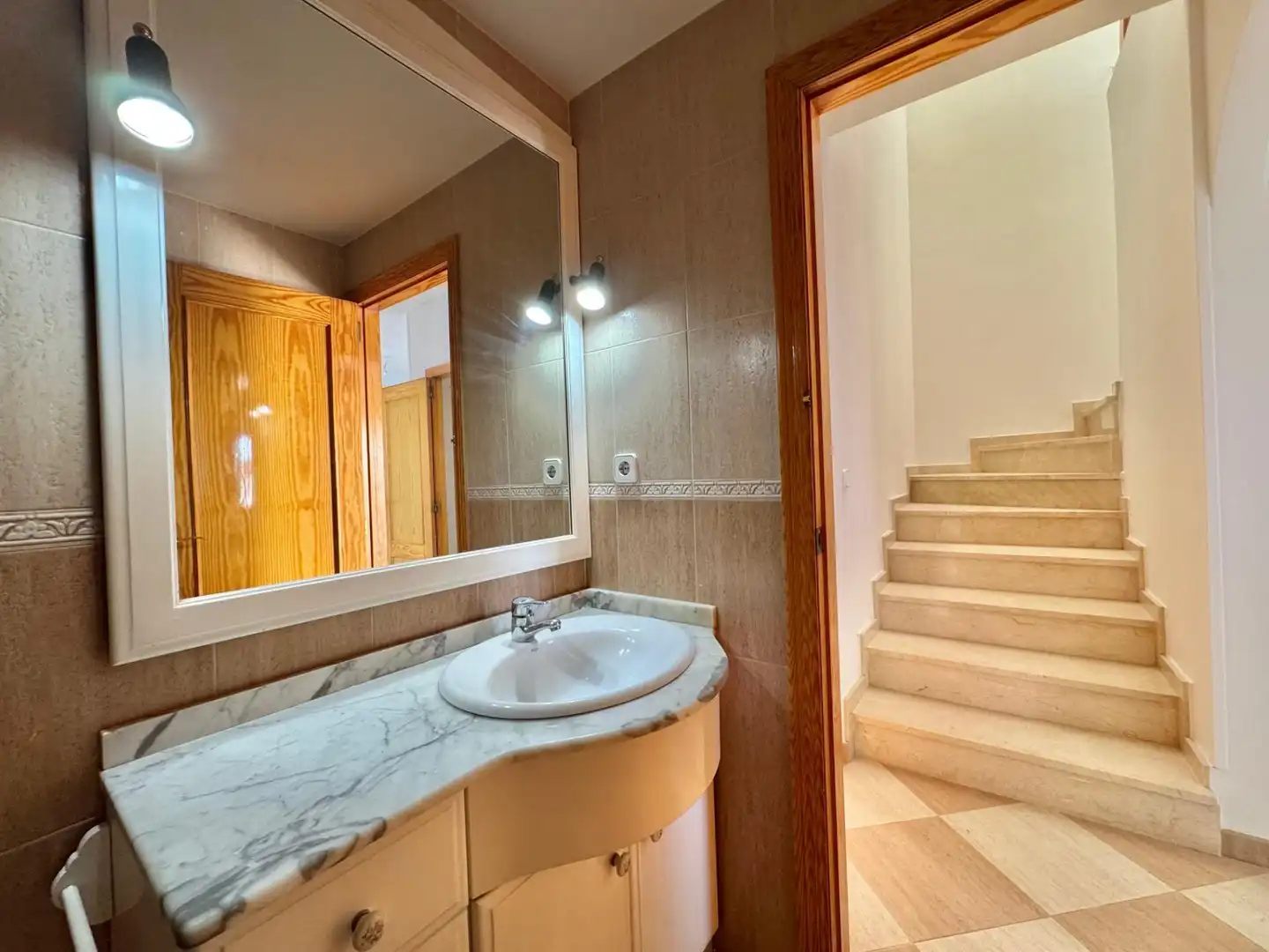 Baño de Dúplex en venta en Murcia con Aire acondicionado, Terraza y Trastero