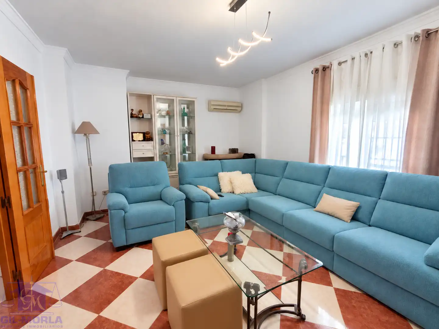 Sala de estar de Piso en venta en Benamocarra, Málaga