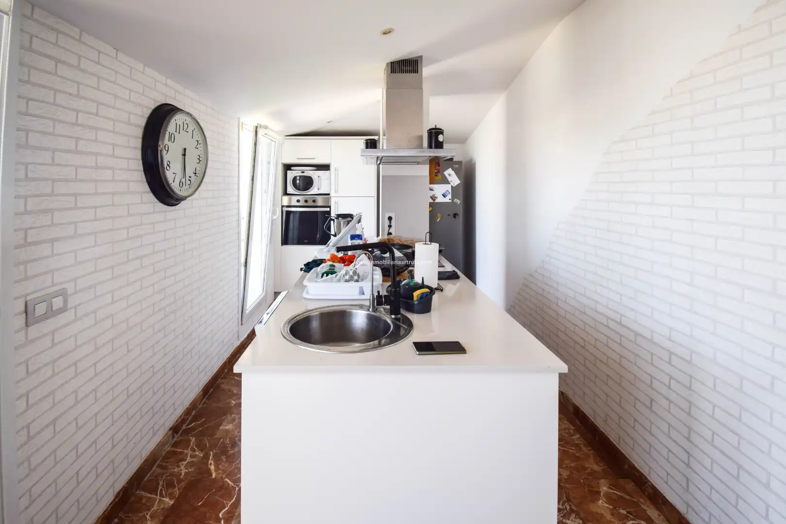 Cuina de Àtic en venda en Ciutadella de Menorca amb Aire condicionat, Terrassa i Moblat