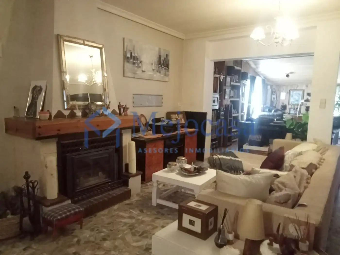 Living room of Houses for sale in Villalbilla  with Air Conditioner, Heating and Private garden
