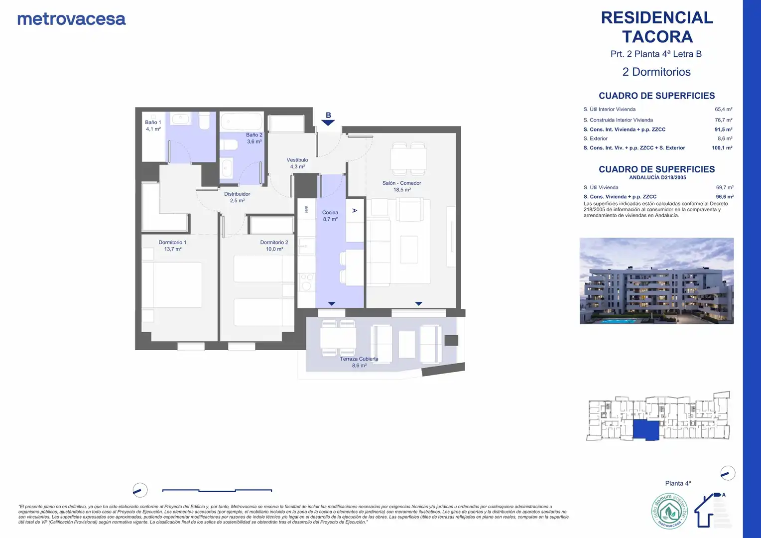 Flat with terrace for sale in SUSDBP Palmas Altas Sur, imagen 2